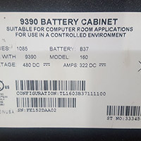 Eaton Powerware 9390 Battery Cabinet Image 4