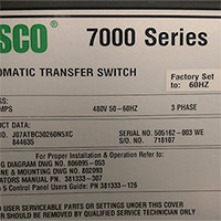 ASCO 260A Series 7000