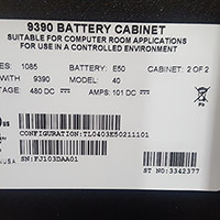 Eaton Powerware Battery Cabinet Image 4