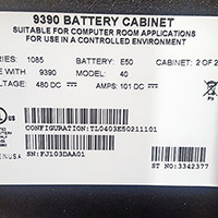 Eaton Powerware Battery Cabinet Image 3