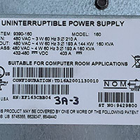 Eaton 9390 160 kVA UPS Trailer Mounted 13