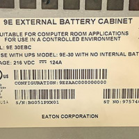 Eaton Powerware 9E Battery Cabinet 30 kVA Image 9