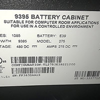 Eaton Powerware 9395 Battery Cabinet 4