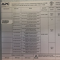 APC MGE Galaxy 3500 Maintenance Bypass 30 kVA 5