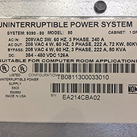 Eaton Powerware 9390 80 kVA 4