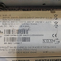 Eaton Powerware 9155 15 kVA 4