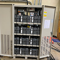 Mitsubishi BC55 Battery Cabinet Image 1