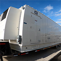 Toshiba G9000 Series 1000 kVA UPS Trailer Mounted