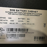Eaton Powerware 9395 Battery Cabinet 5
