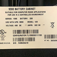 Eaton Powerware 9390 Battery Cabinet Image 5