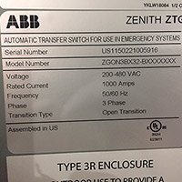 ABB 1000A ZTG Image 1