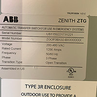 ABB 1200A ZTG Image 1