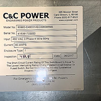CC Power Maintenance Bypass 40 kVA Image 2