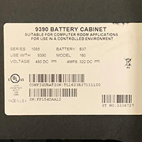 Eaton 9390 Battery Cabinet 4