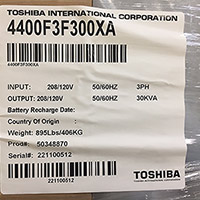 Toshiba 4400 Series 30 kVA 4