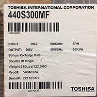 Toshiba 4400 Series 30 kVA 3