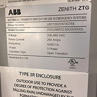 ABB 260A ZTG 3