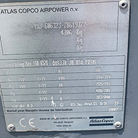 Atlas Copco 255 kW QAS330 12
