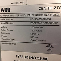 ABB 1200A ZTG 4