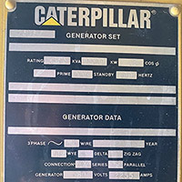 Caterpillar 1500 kW 3516 DITA 8