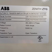 ABB 1600A ZTG 3
