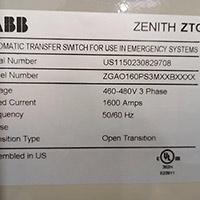 ABB 1600A ZTG 4