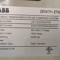 ABB 1600A ZTG 4