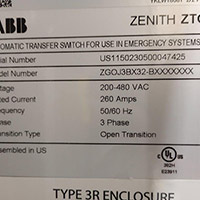 ABB 260A ZTG 3