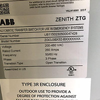 ABB 260A ZTG 3