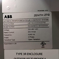 ABB 800A ZTG 3