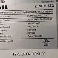 ABB 1000A ZTG 3
