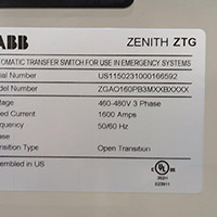 ABB 1600A ZTG 2