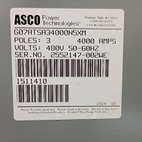 ASCO 4000A Series 7000 3