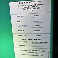 Cummins 500 kW C500N6B 6