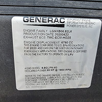 Generac 60 kW SG60 10