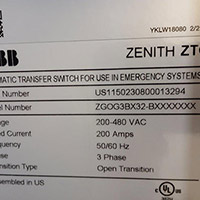 ABB 200A ZTG 2