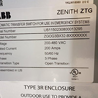 ABB 200A ZTG 2