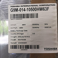 Toshiba G9000 Maintenance Bypass 300 kVA