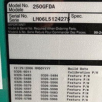 Cummins 250 kW GFDA 7
