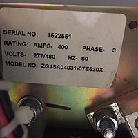 Zenith 400A ATS 2
