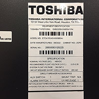 Toshiba G9000 Battery Cabinet 3