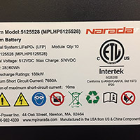 Narada MPLhP Battery Cabinet 2