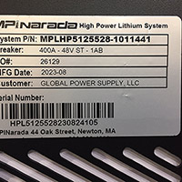 Narada MPLhP Battery Cabinet 5