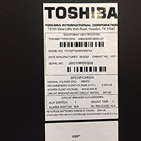 Toshiba Battery Cabinet 3