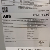 ABB 260A ZTG 2