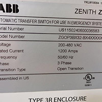 ABB 1200A ZTG 2