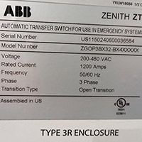 ABB 1200A ZTG 2