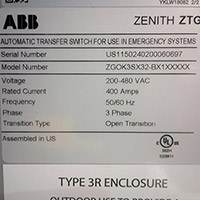 ABB 400A ZTG 2