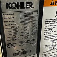 Kohler 300 kW REZXC 4
