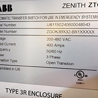 ABB 400A ZTG 2